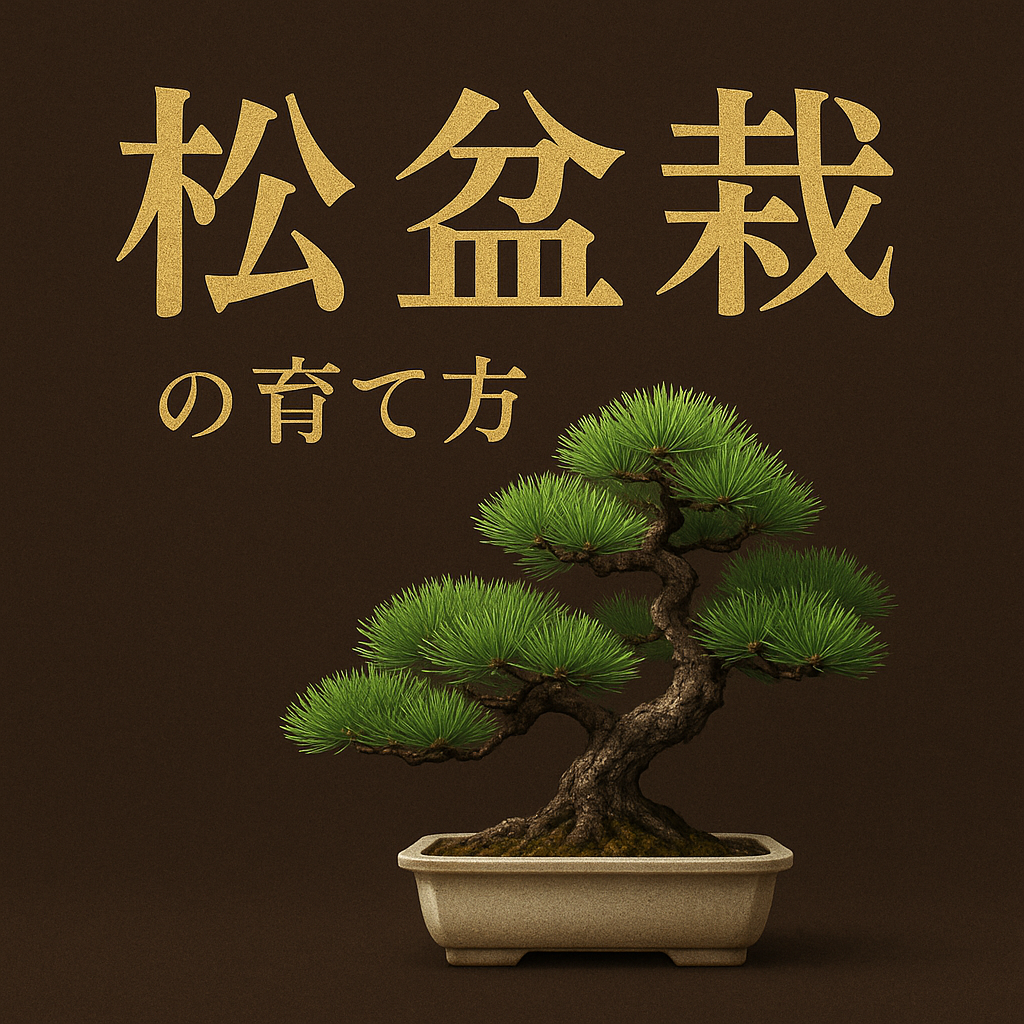 2025年完全版】松盆栽の育て方｜黒松・五葉松の特徴と本格的な管理法